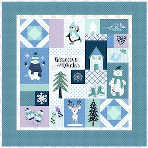 PREORDER - Enchanted Winter Quilt BUNDLE With Instruction