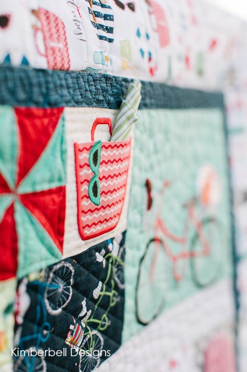 Vintage Boardwalk Quilt Embellishment Kit by Kimberbell Etsy