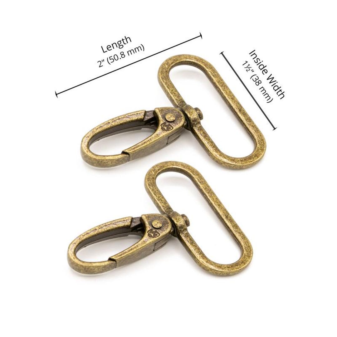 annie ページ By annie Swivel Hook 1-1/2in Nickel Set of Two HAR15SWNTWO