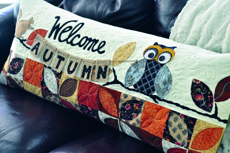 Autumn Bench Pillow by Kimberbell Designs sewing Etsy