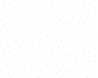 Tiny Dots KimberBell Basics Fabric - Designer Kim Christopherson for Maywood Studios - MAS8210-WW White on White - 1/2 yard