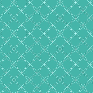 Lattice KimberBell Basics Fabric - Designer Kim Christopherson for Maywood Studios - MAS8209-Q Teal - 1/2 yard