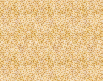 Vines - Celebración de otoño de Jason Yenter para In The Beginning Fabrics - 10AUT1 Dorado - 1/2 yarda