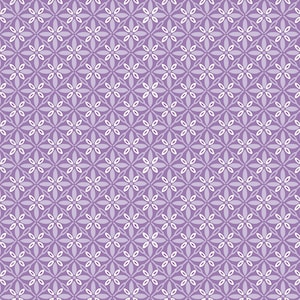 Tufted Basics Fabric - Kimberbell Designs for Maywood Studios - MAS9396-V Purple - 1/2 yard
