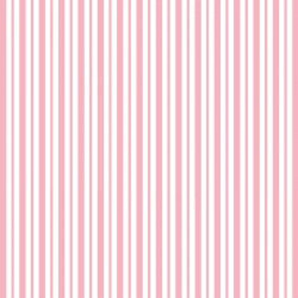 Mini Awning Stripes KimberBell Basics by Kimberbell Designs for Maywood Studios - MAS8249-P Pink - 1/2 yard