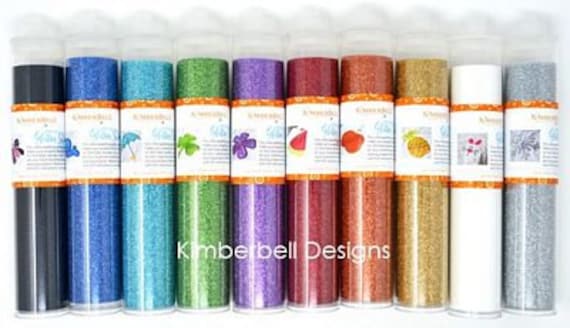Kimberbell Applique Glitter Sheet Gold