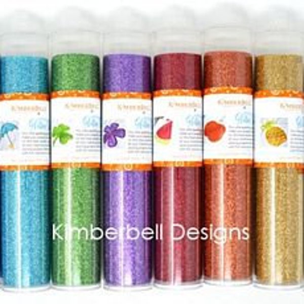 Applique Glitter Sheet by Kimberbell Designs - Size 19.5″x7.5″