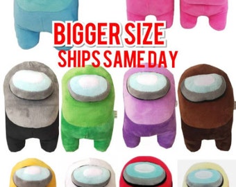 Among Us Plush Imposter Stuffer Amoung Us Video Game Toy Doll Kids Birthday Gift