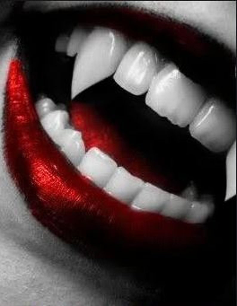 New Vampire Fangs Costume Halloween Teeth Horror Dracula wolf Etsy
