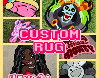 Handmade Custom Rug - Personalized Tufted Rug Gift