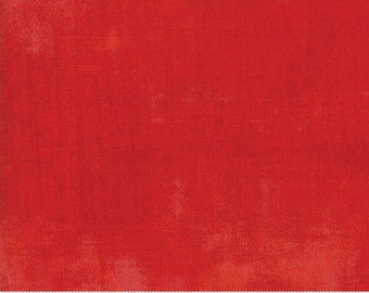 Moda Grunge Scarlet, quilting fabric, 30150-365