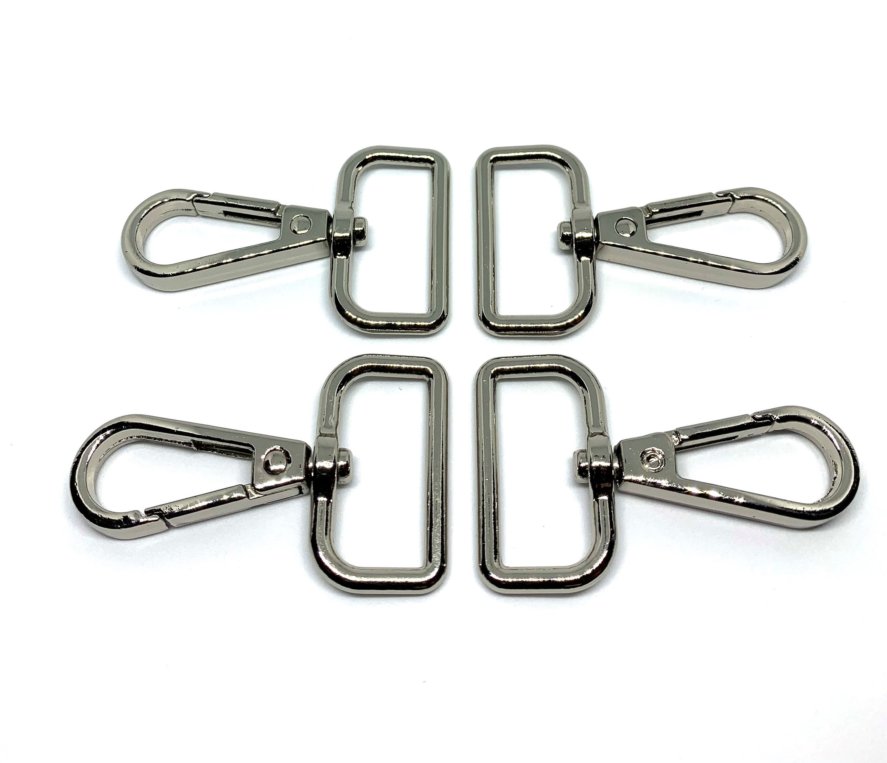 25mm 1 Inch Swivel Lobster Clasp Clips Snap Hooks Bag Making