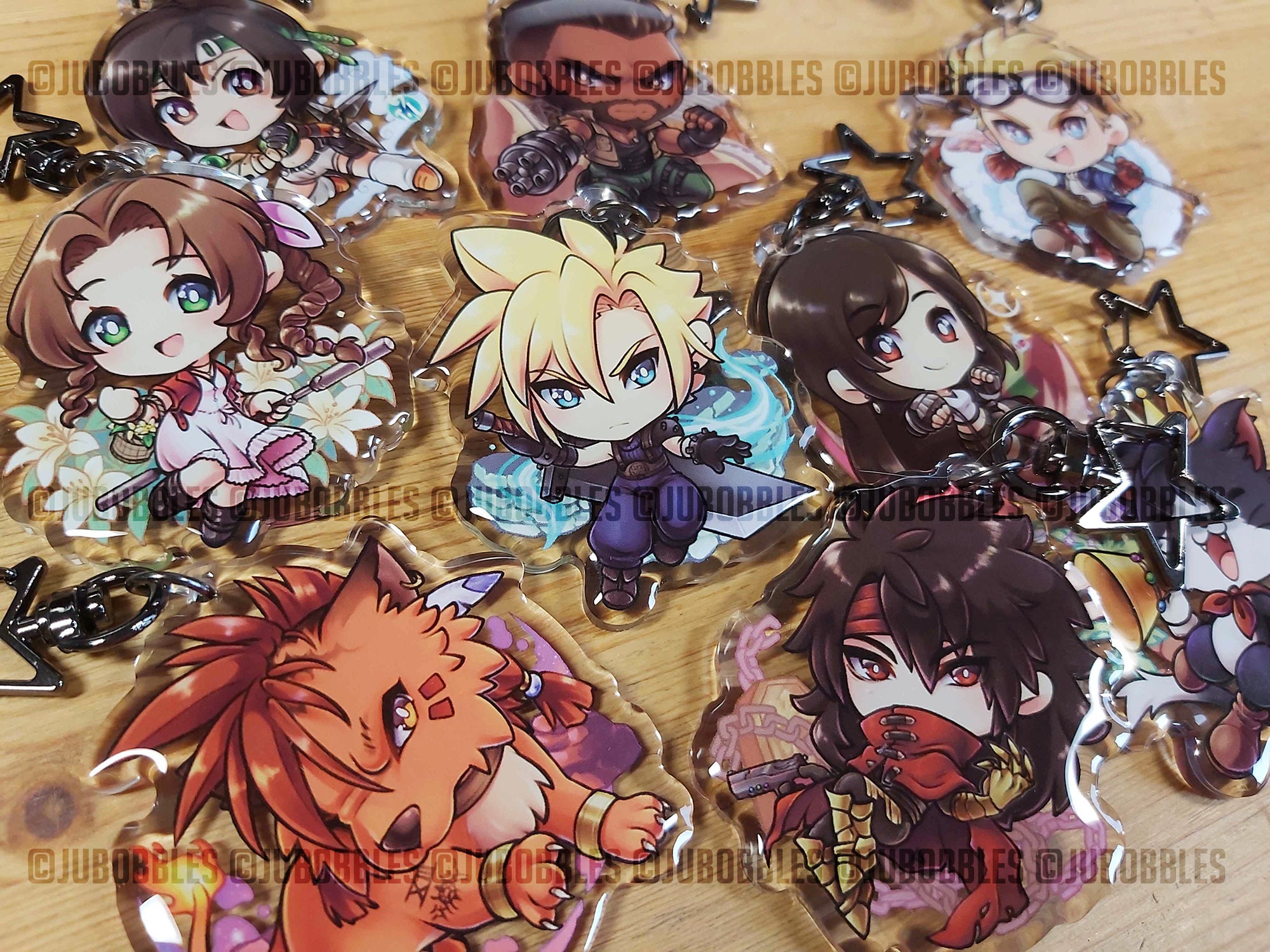 CAIT SITH アクリルキーホルダー CAIT SITH アクリルキーホルダー Cait Sith Rubber Keychain