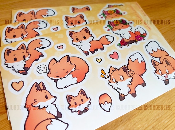 Red Fox | Vinyl Sticker Red Fox | Vinyl Sticker