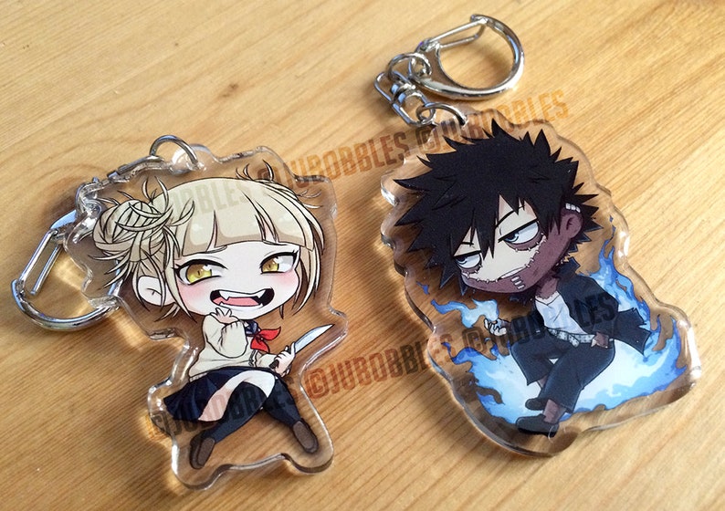 My Hero Academia Acrylic Charms BNHA Boku No Hero Heroes | Etsy