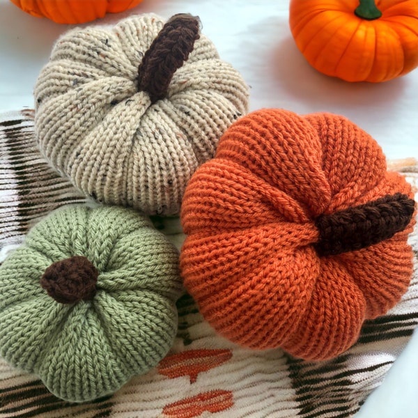 Handmade Knit Pumpkin - Perfect Fall Decor Item for Your Home