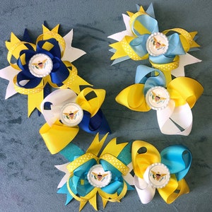 Virgin Islands hair bow, usvi bow, Virgin Islands infant headband