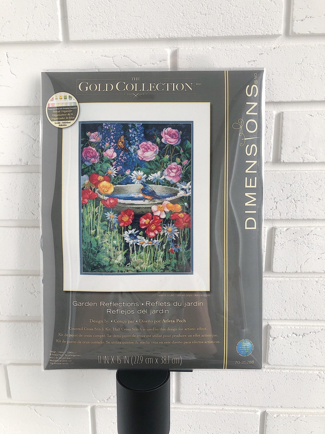 Dimensions Garden Reflections 70-35288 Counted Cross Stitch Kit
