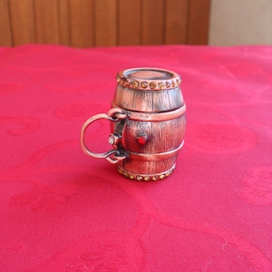 Trinket Box, Work of Art Trinket Box, Aged In Oak, Trinket Box collectibles