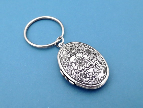 locket key ring