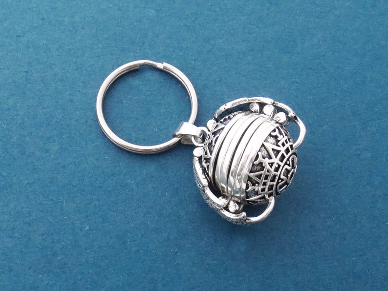 Snitch Ball Key Ring Locket Keychain 4 Photo Frame Keyring - Etsy
