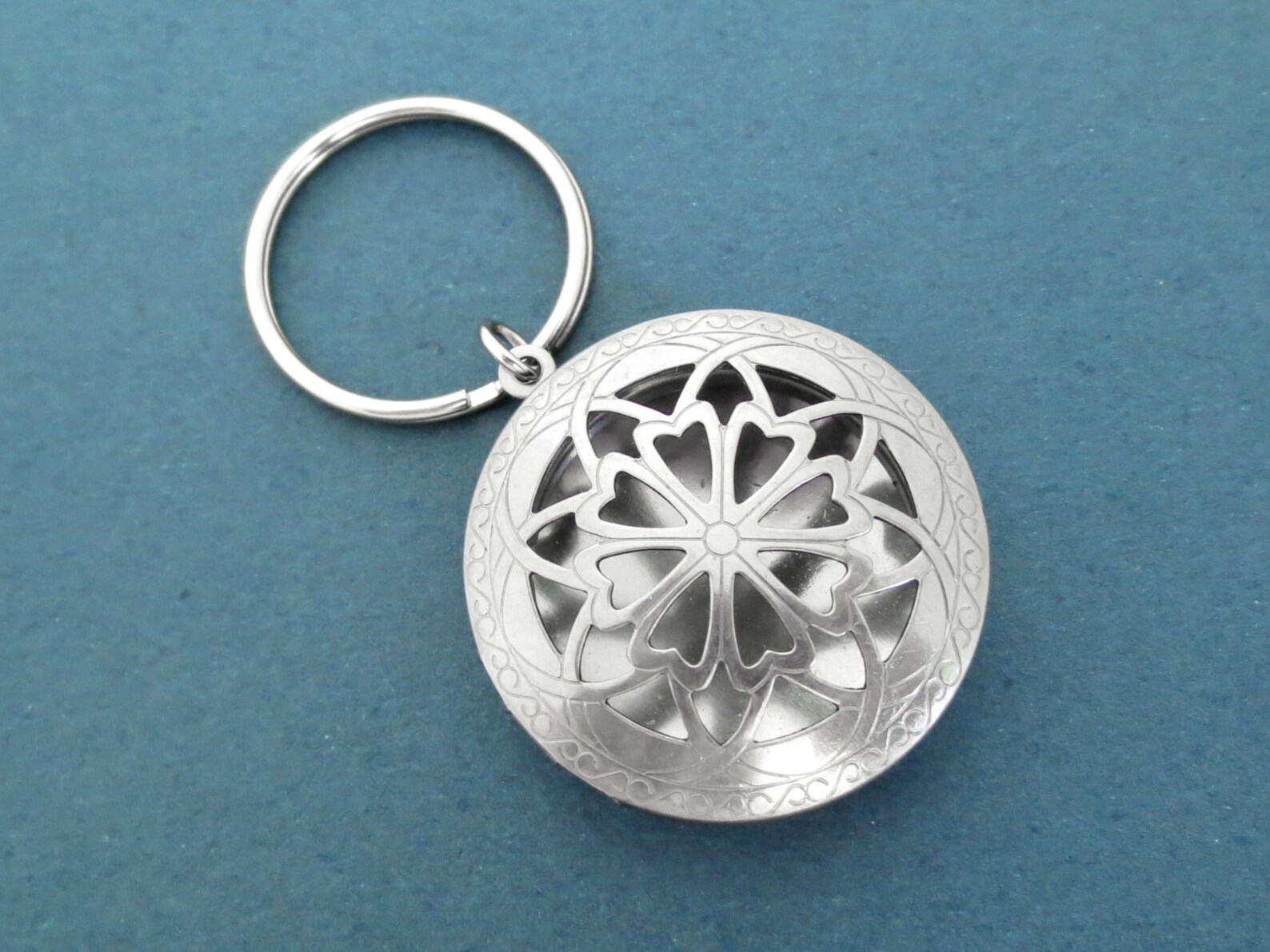 Modern Locket Photo Key Chain Locket Key Ring Birthday Etsy Canada