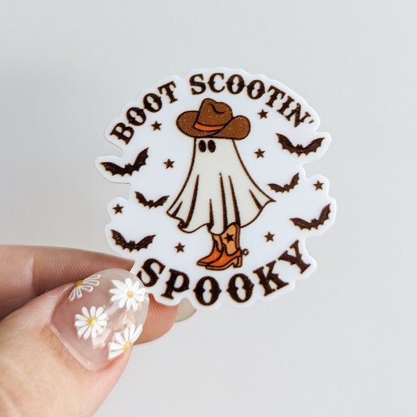 Boot Scootin Spooky / Halloween Western / PLASTIC Add on / 9C26