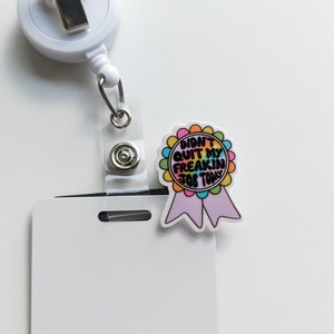 Badge Topper / CHARM COLLECTION - Didn&#39;t Quit Award - Charm Only / 1C41