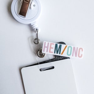 Badge Topper / CHARM COLLECTION - oncology - Charm Only