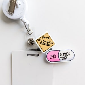 Badge Topper / CHARM COLLECTION - Medicine Pharmacy / Charm ONLY
