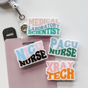Badge Topper / CHARM COLLECTION - Profession/ Specialty - Charm Only