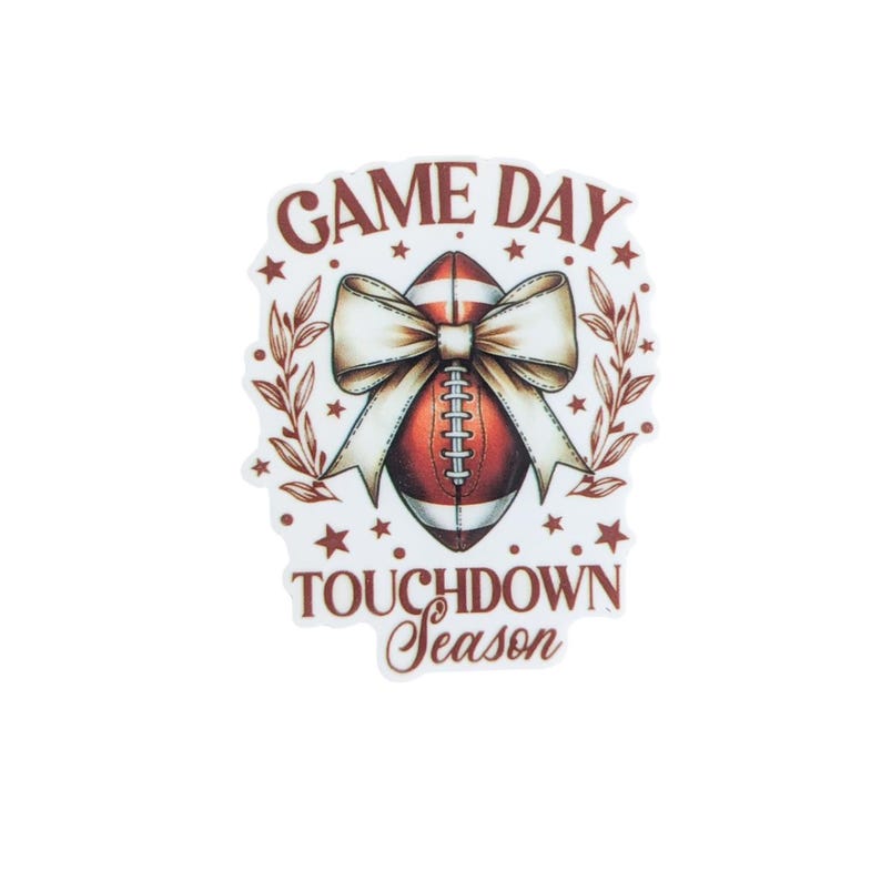 Touchdown Football Season / PLASTIC Add On - Etsy