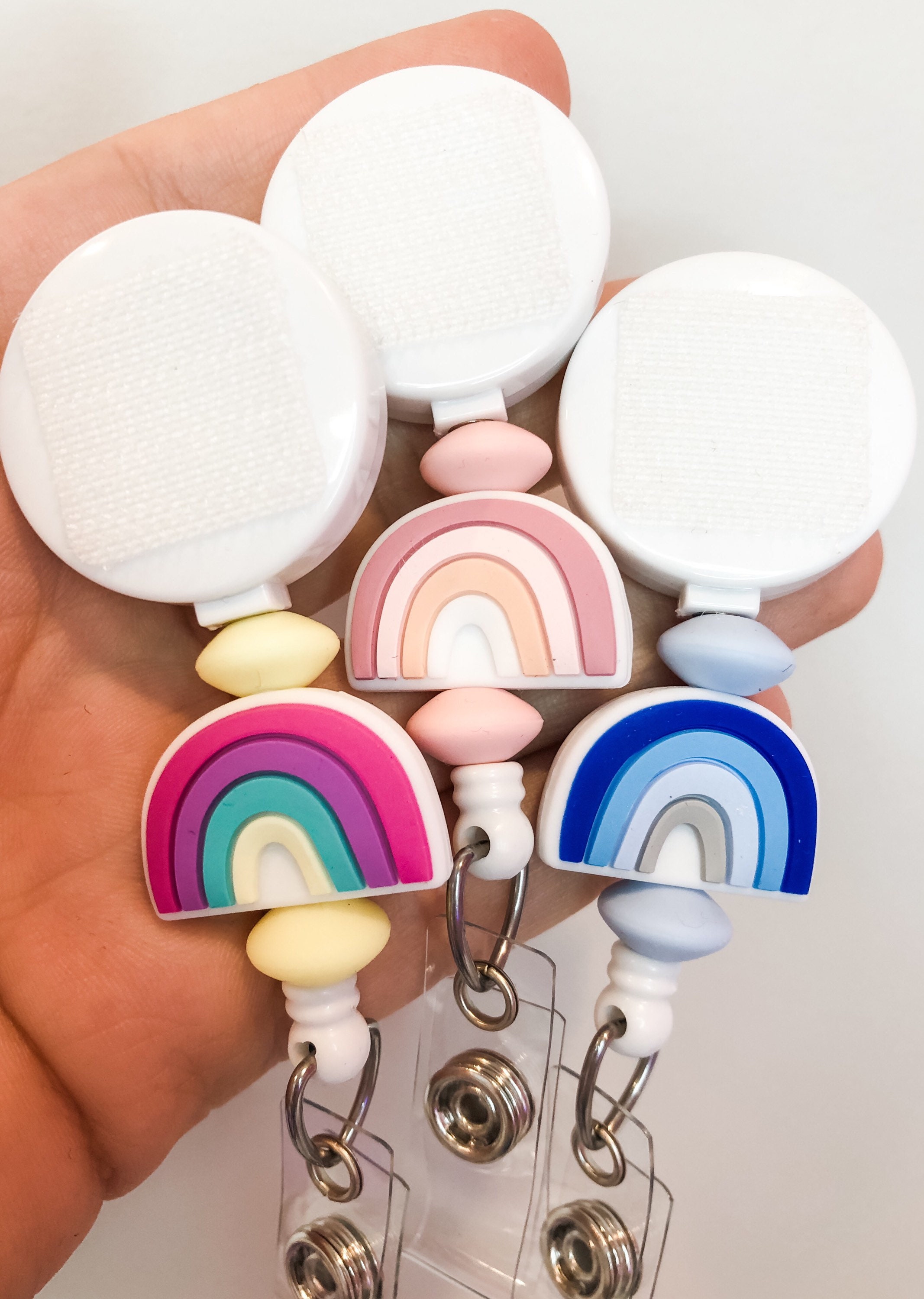 RAINBOW  Interchangeable Badge Reel