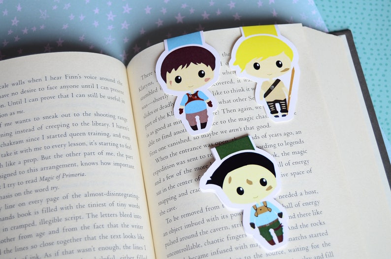 large magnetic bookmark maze runner etsy