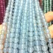6mm Celestine Gemstone Beads - 14 inch Full strand - Round Gemstone Beads