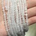 4mm Danburite Gemstone Beads - 14.5 inch Full strand - Round Gemstone Beads