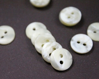 clear plastic button pins