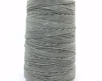 Grey Waxed Cord - Nylon Waxed Cord