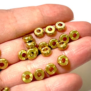 Brass Beads - Raw Brass Beads (B04)