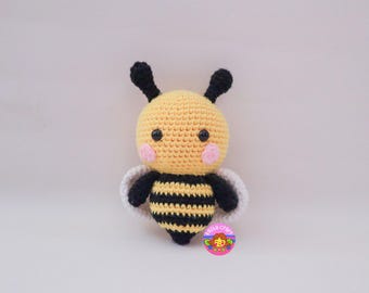 Bumblebee Crochet Doll Pattern: Amigurumi Bee (PDF Pattern)