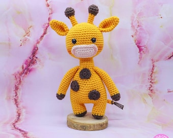 Amigurumi Crochet Doll Pattern for The Giraffe (PDF Pattern)