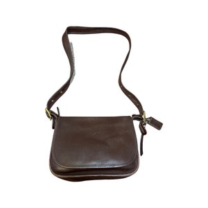Vintage COACH Patricia Legacy Brown Saddle Bag → Hotbox Vintage