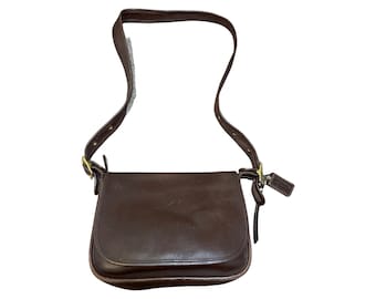 Vintage '97 COACH Patricia Legacy Flap Messenger Bag