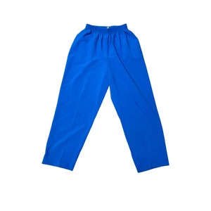 Vintage Cerulean Blue Pants
