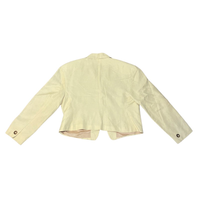 Vintage Double Flap Pocket Cropped Jacket image 4