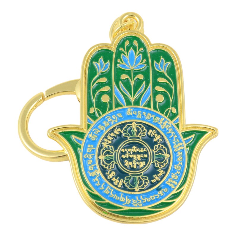 2024 Feng Shui Hamsa Hand Life Force Amulet Etsy