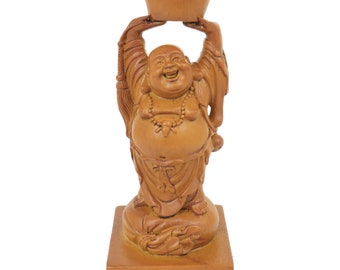 6" Chinese Laughing Buddha Statue