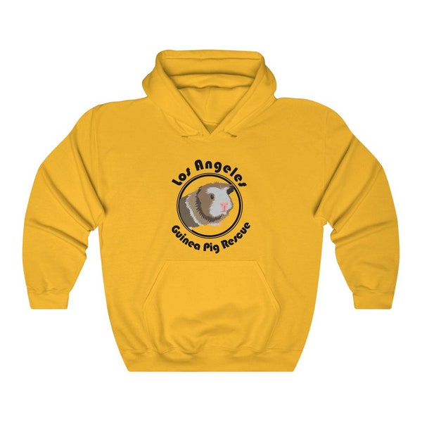 Unisex Heavy Blend Hooded Guinea Pig Rescue Sweatshirt