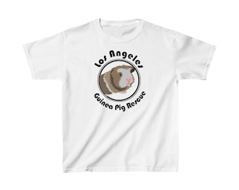 Kids Los Angeles Guinea Pig Rescue Logo Cotton Tee
