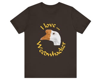 I love Weedwhacker Unisex Jersey Short Sleeve Tee